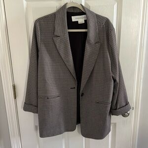 Treasure & Bond Women’s Plaid Blazer